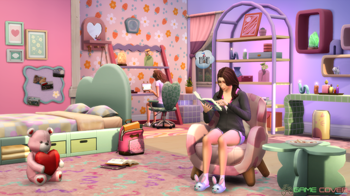 Sims 4 Chambre pastel