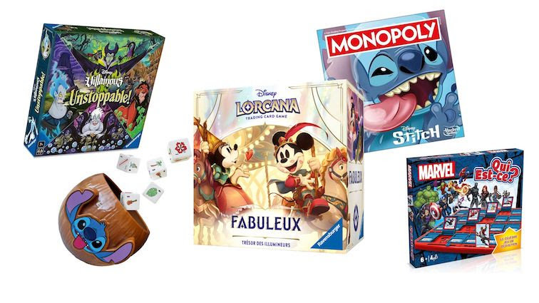 Jeux de société Disney - mise en avant
