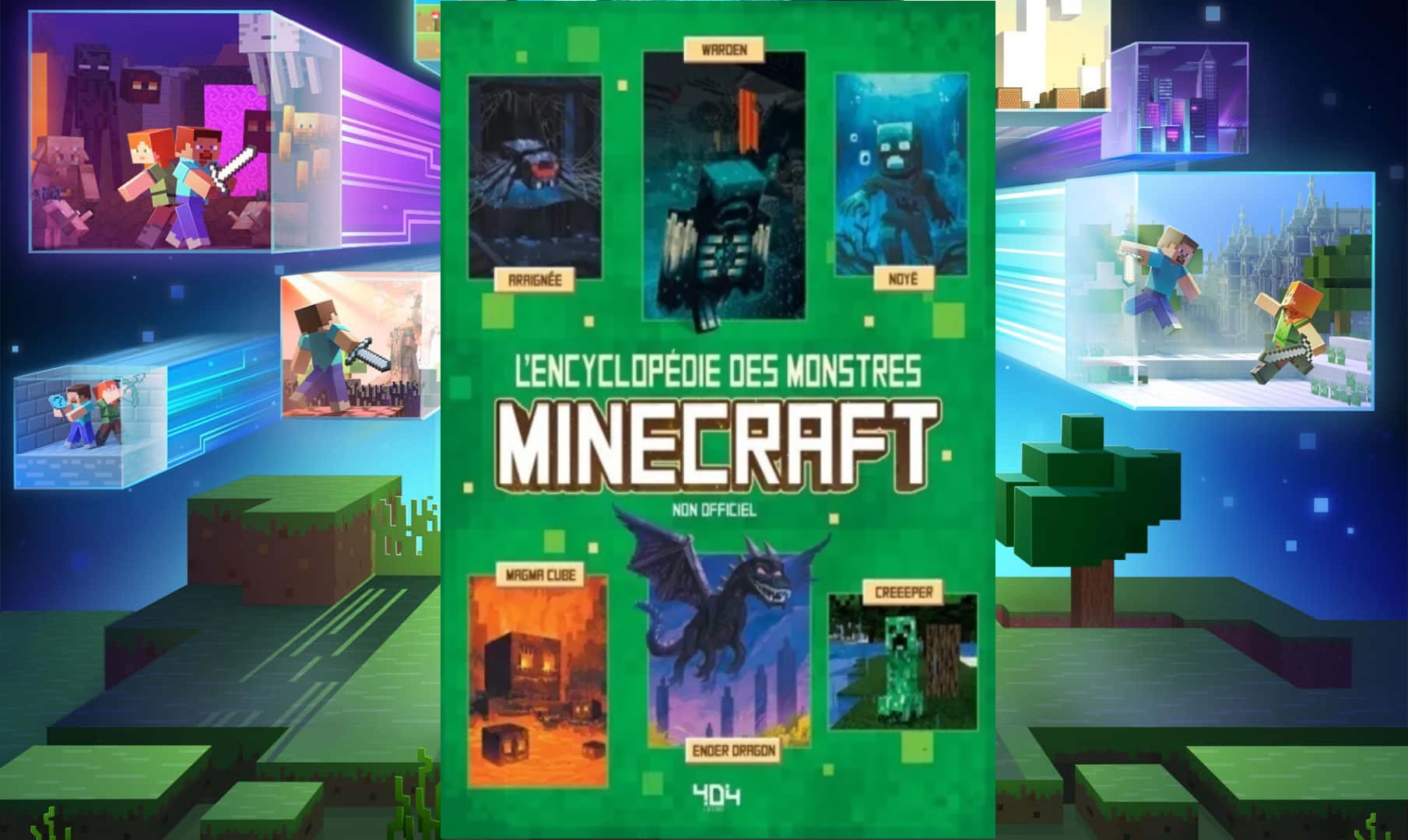Minecraft - L'Encyclopédie des monstres - mise en avant