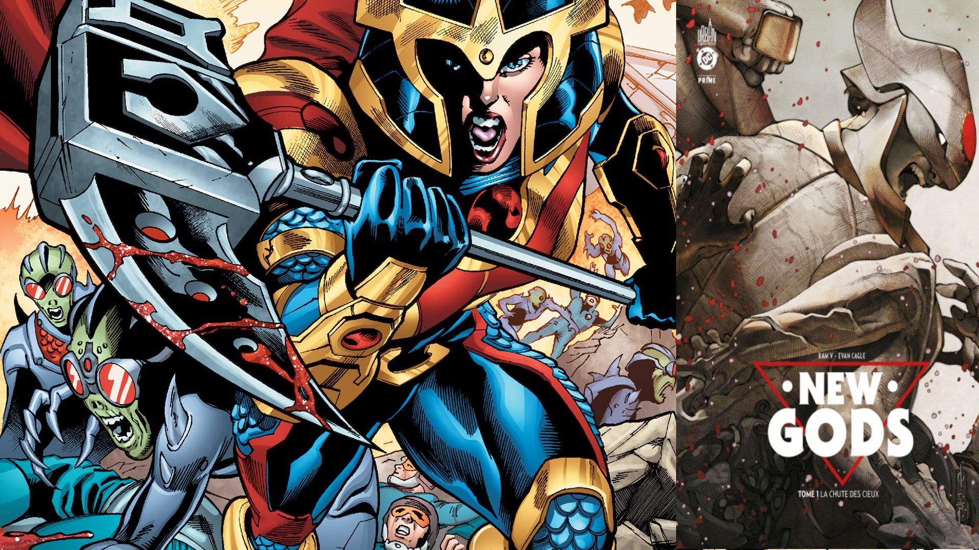 New Gods tome 1 - mise en avant