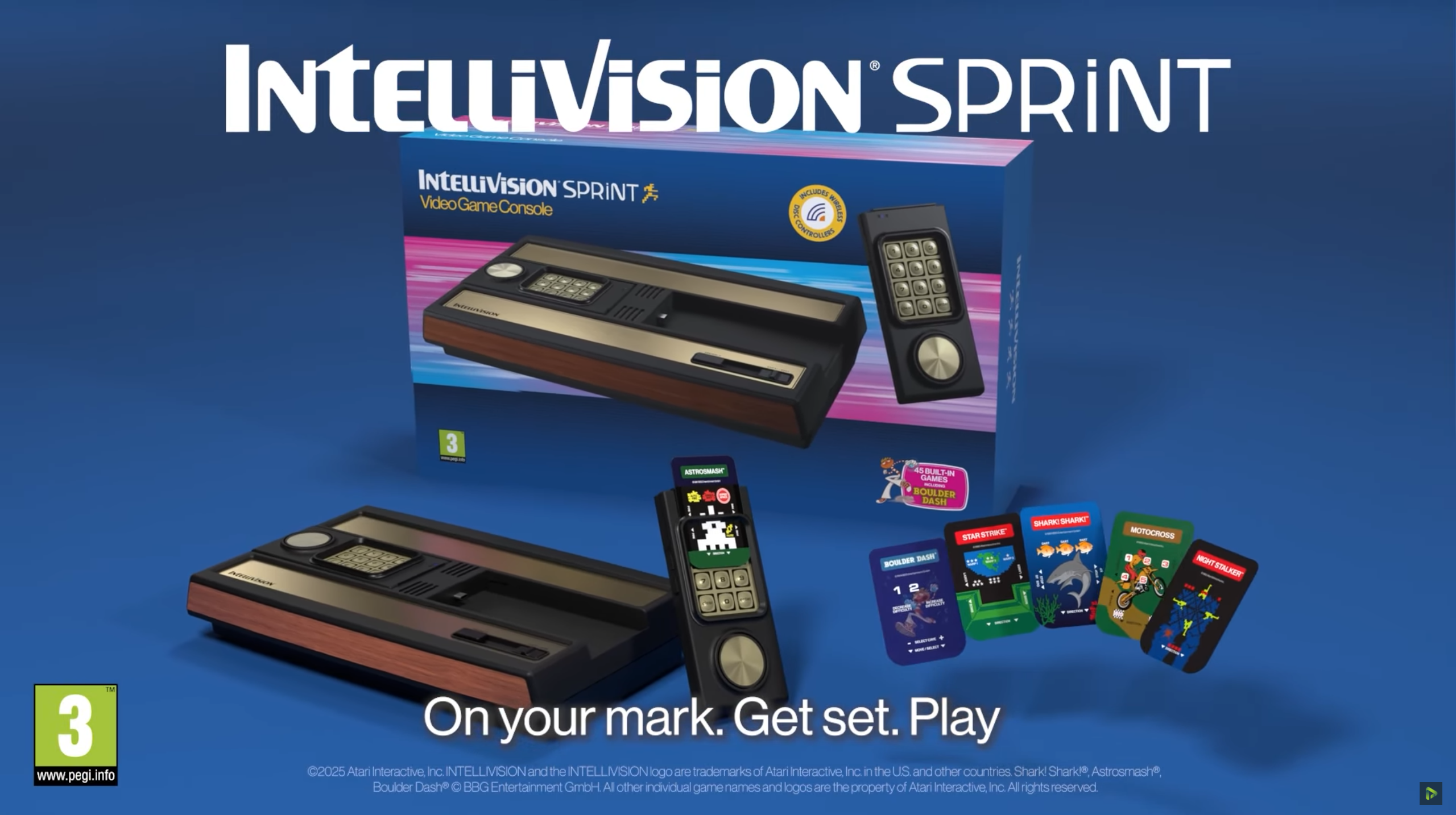 L'Intellivision Sprint annoncée par Atari et PLAION REPLAI !