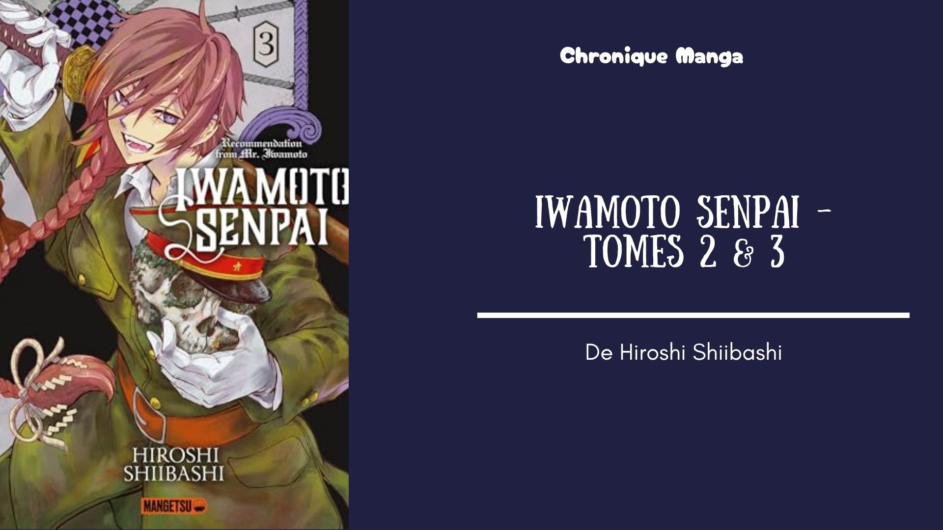 Iwamoto Senpai - tome 3 - mise en avant