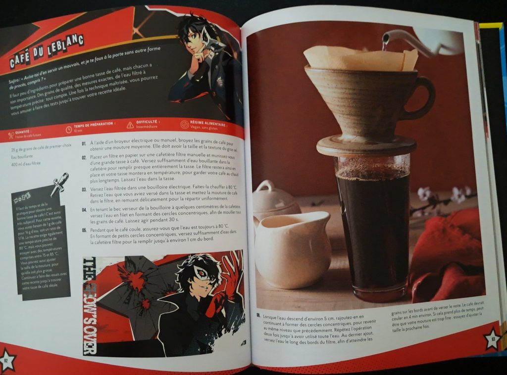 Le livre de cuisine officiel Persona