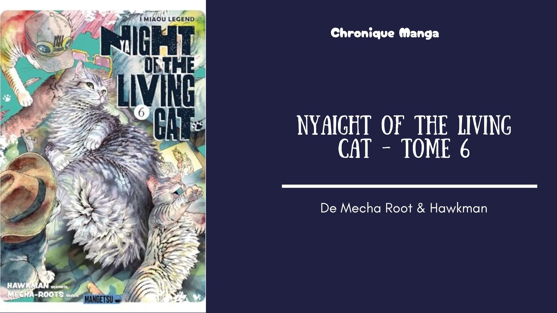 Nyaight of the living cat - tome 6 - mise en avant