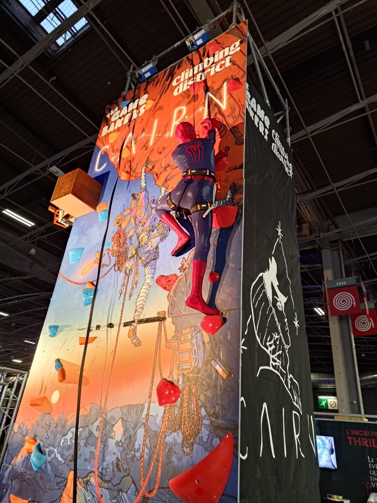 Cairn x Spider Man @ Paris Games Week 2025