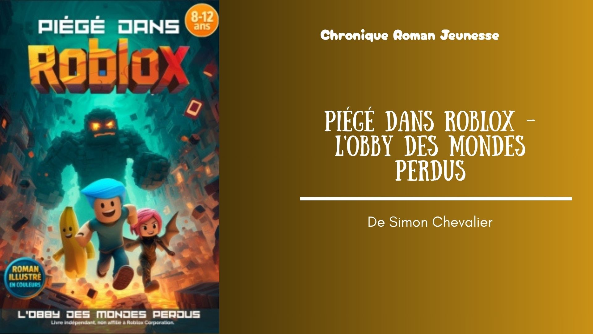 Piégé dans Roblox - L'obby des mondes perdus