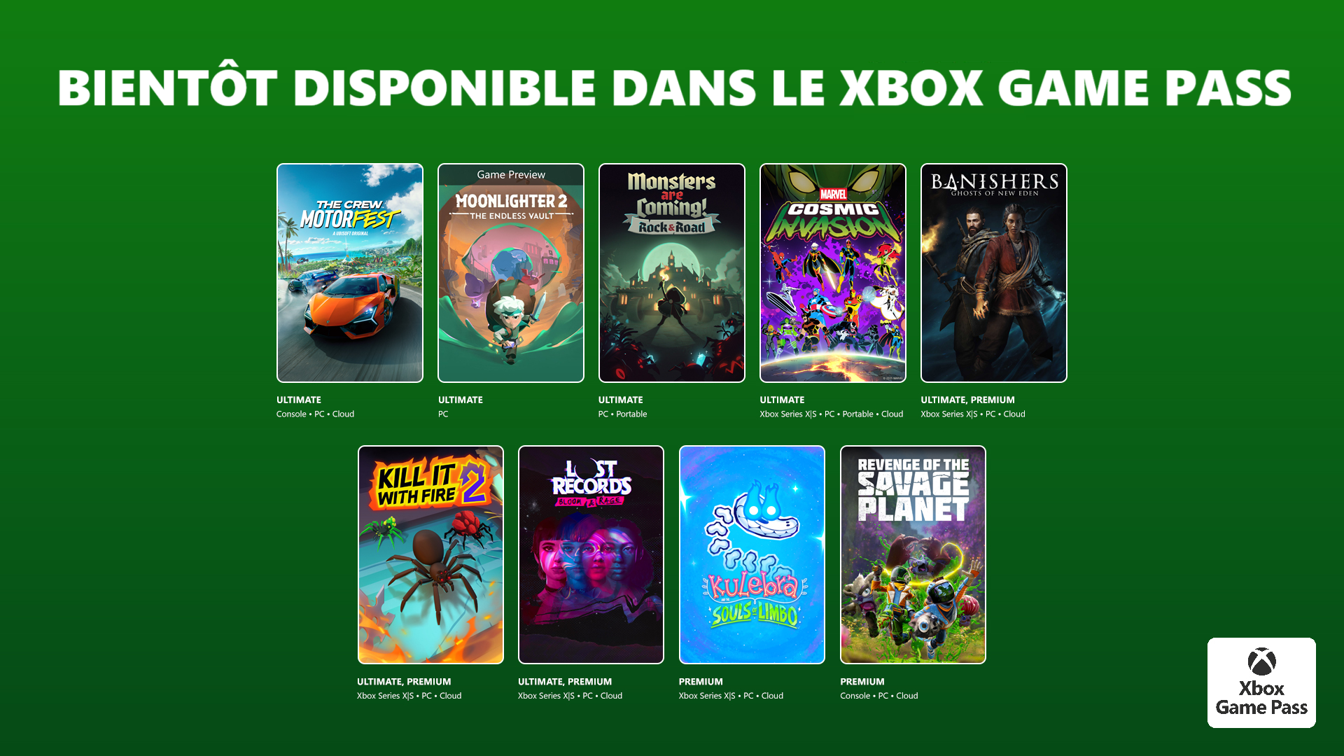 [Xbox Game Pass] Novembre partie 2