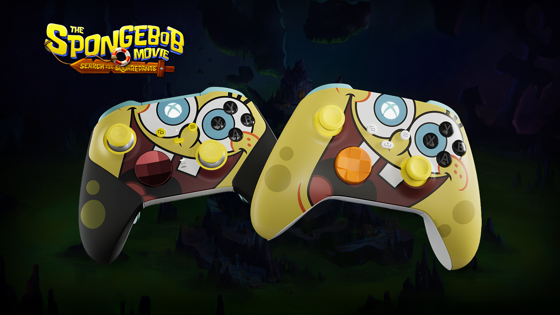 Xbox dévoile une manette en édition limitée Bob l’Éponge, Le Film