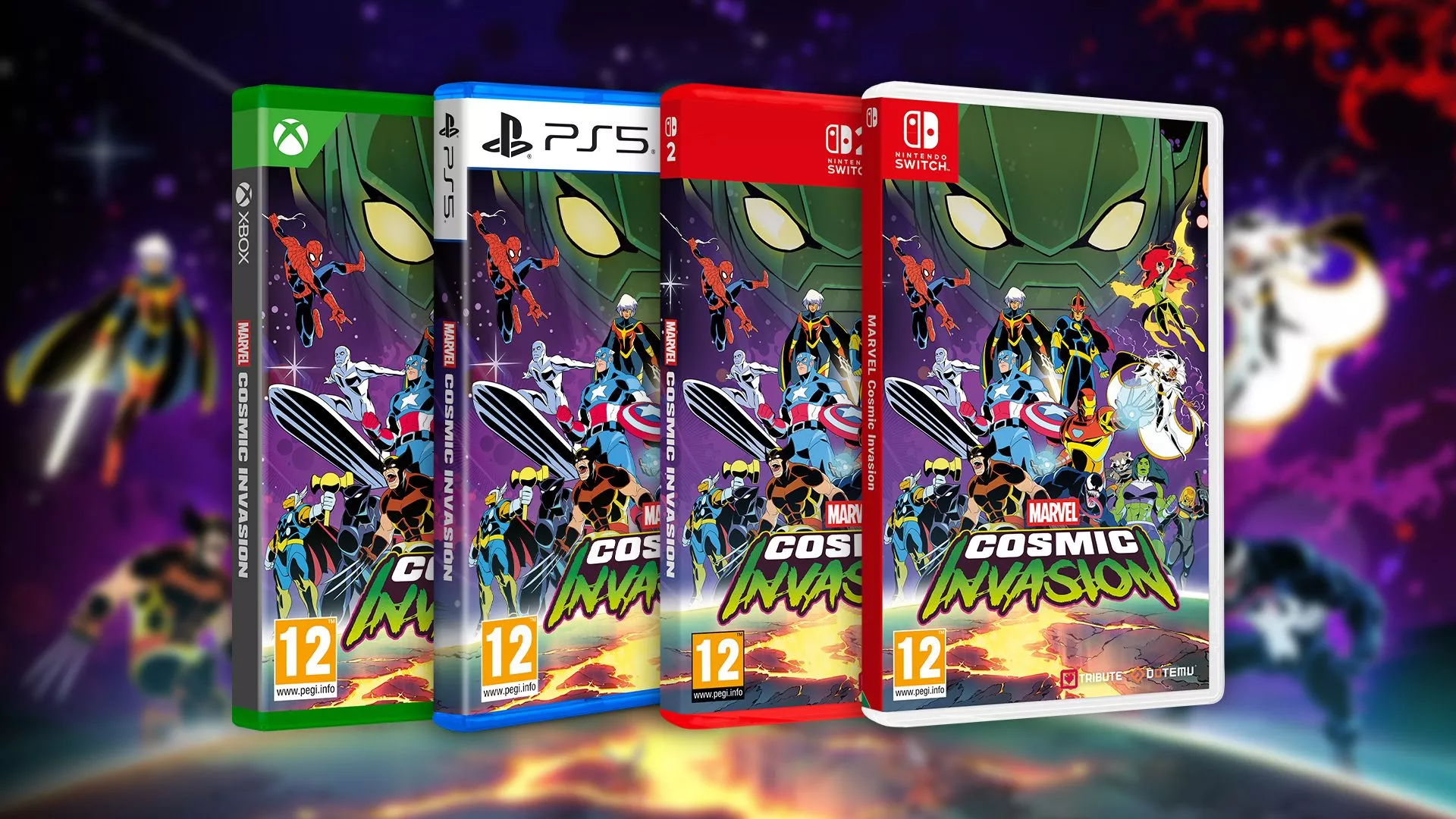 [MARVEL Cosmic Invasion] Les éditions physiques arrivent sur PS5 Xbox Switch et Switch 2 au printemps 2026