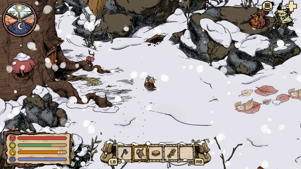 A la sortie du terrier, jauges de survie