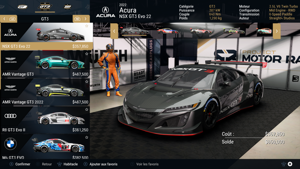 Illustration visuelle pour Project Motor Racing