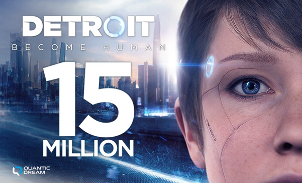 Detroit Become Human - 15 millions d'exemplaires vendus