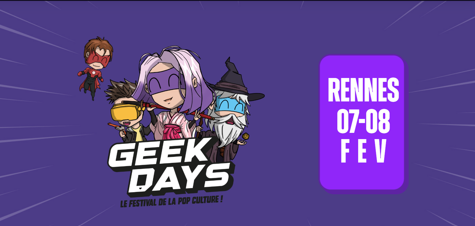 Geek Days 2026 - Rennes - mise en avant
