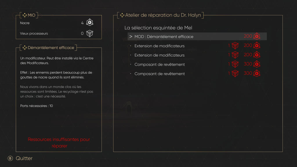 Illustration visuelle pour MIO : Memories in Orbit