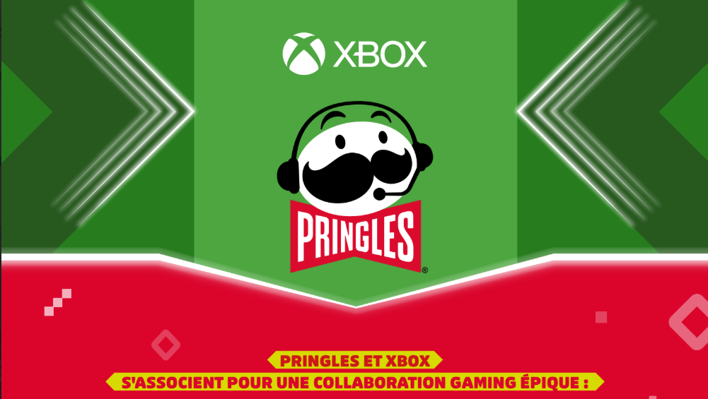 Collab Xbox et Pringles février 2026 - mise en avant