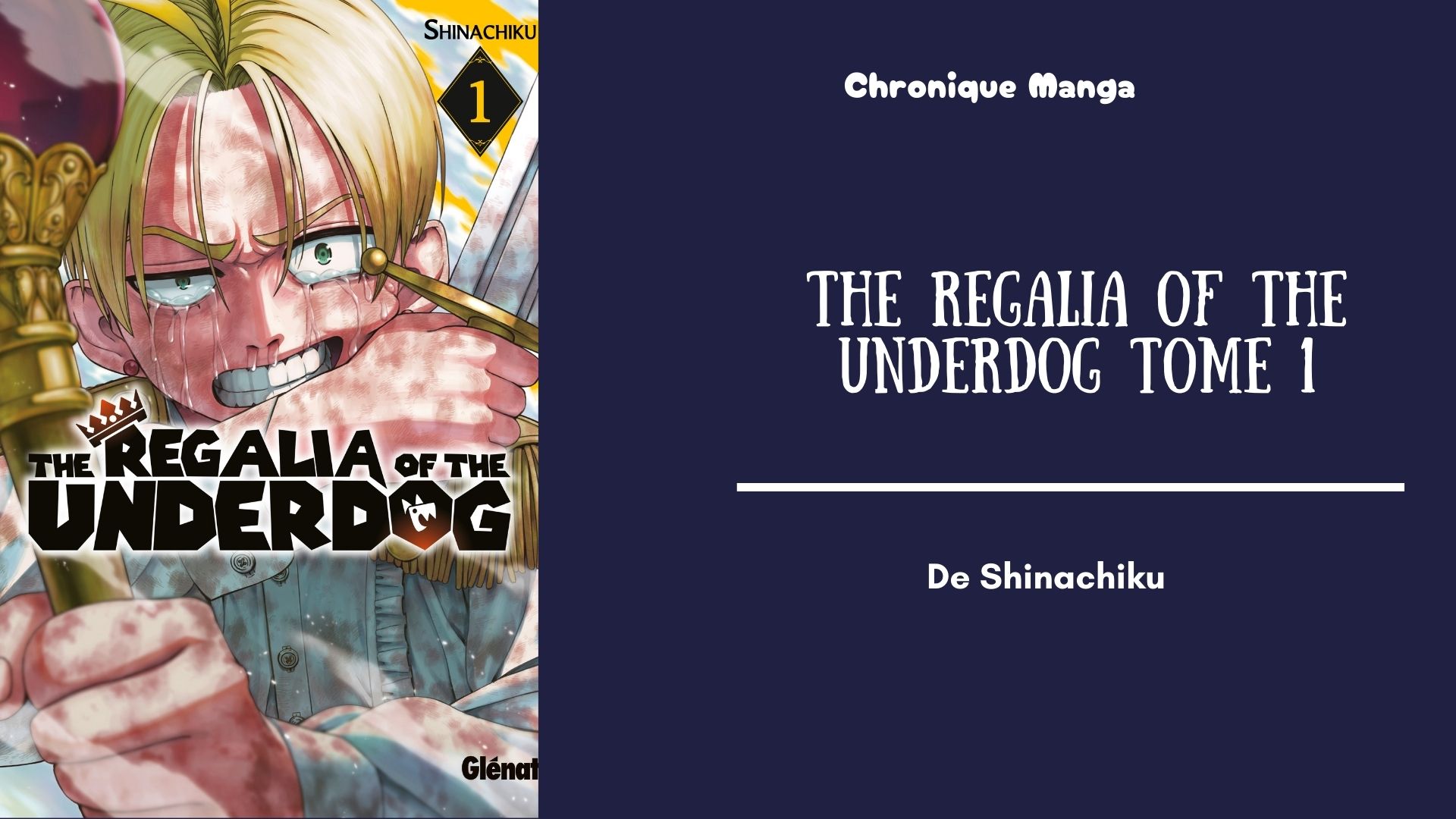 The Regalia of the underdog tome 1 - mise en avant