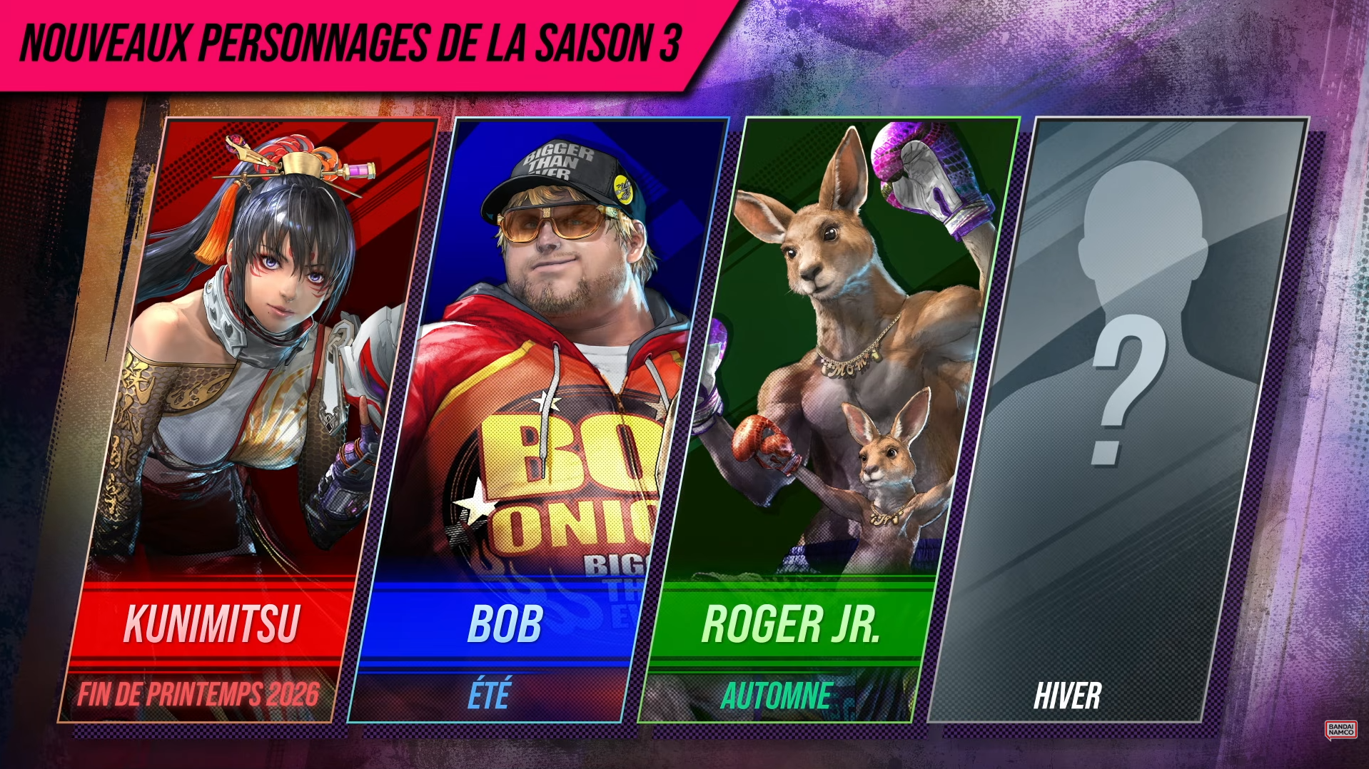 [TEKKEN 8] La saison 3 sonne le retour de trois combattants bien connus !