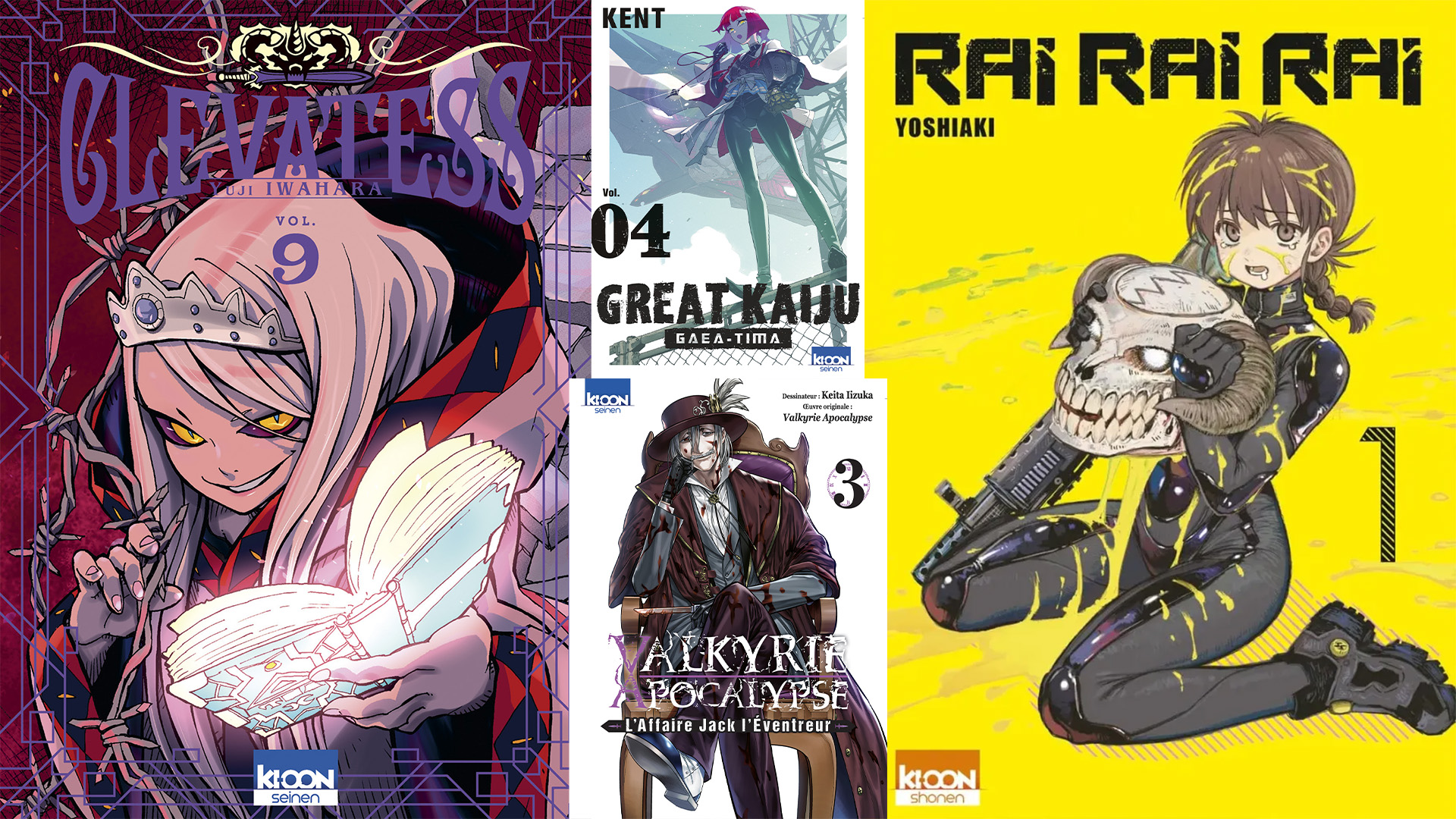 ki-oon sortie de mars mise en avant