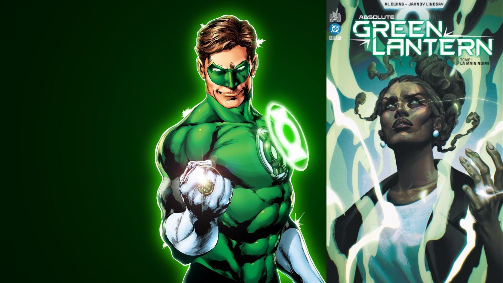 Absolute Green Lantern tome 1 - mise en avant