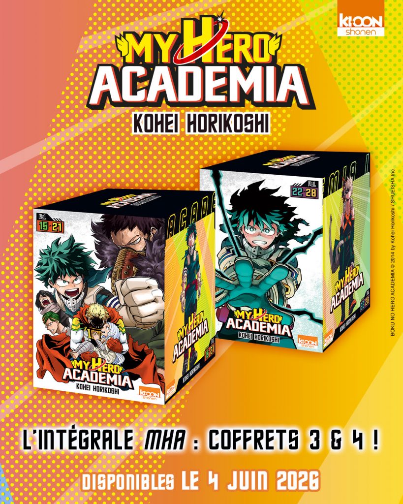 My Hero Academia - intégrale coffrets 3 et 4