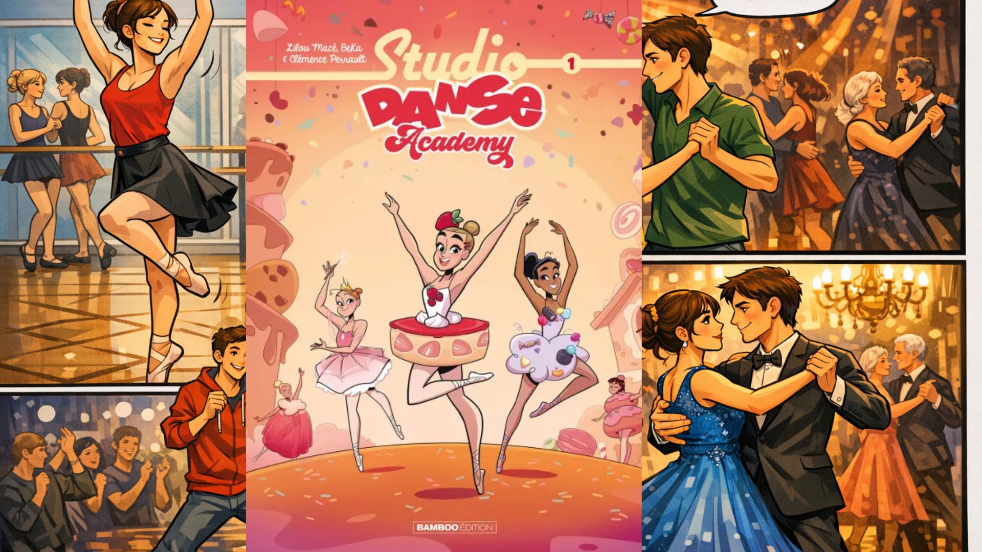 Studio Danse Academy tome 1 - mise en avant