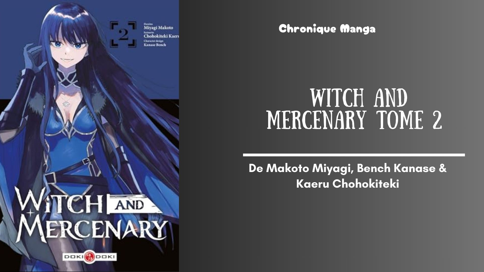Witch and Mercenary tome 2 - mise en avant