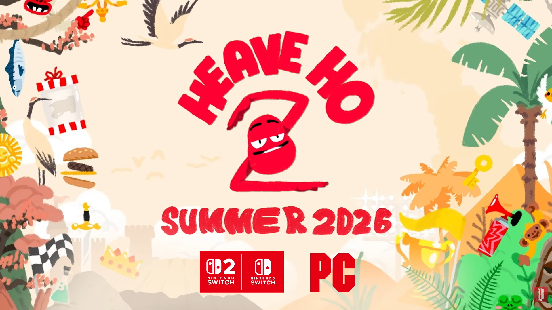 Heave Ho 2 revient sur PC Switch 1 et 2