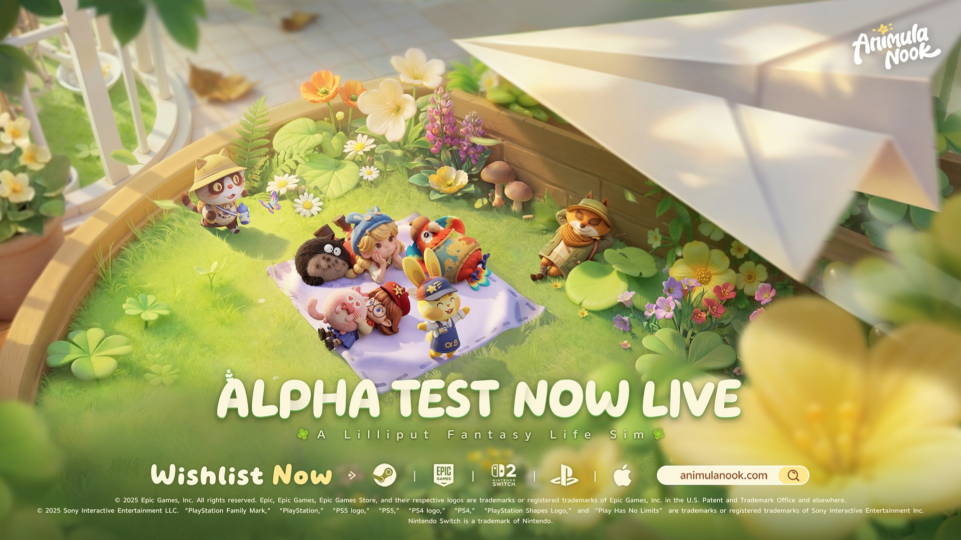 [Animula Nook] L'expérience de jeu se dévoile un peu plus aujourd'hui lors du premier test alpha fermé