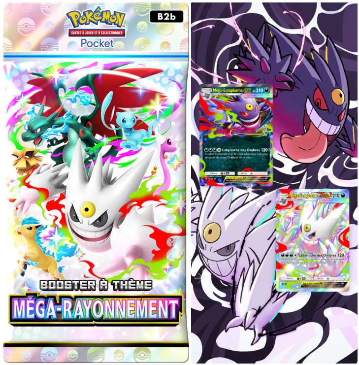 image-82 [JCC Pokémon Pocket] Le nouveau booster thématique Méga-Rayonnement sortira le 26 mars