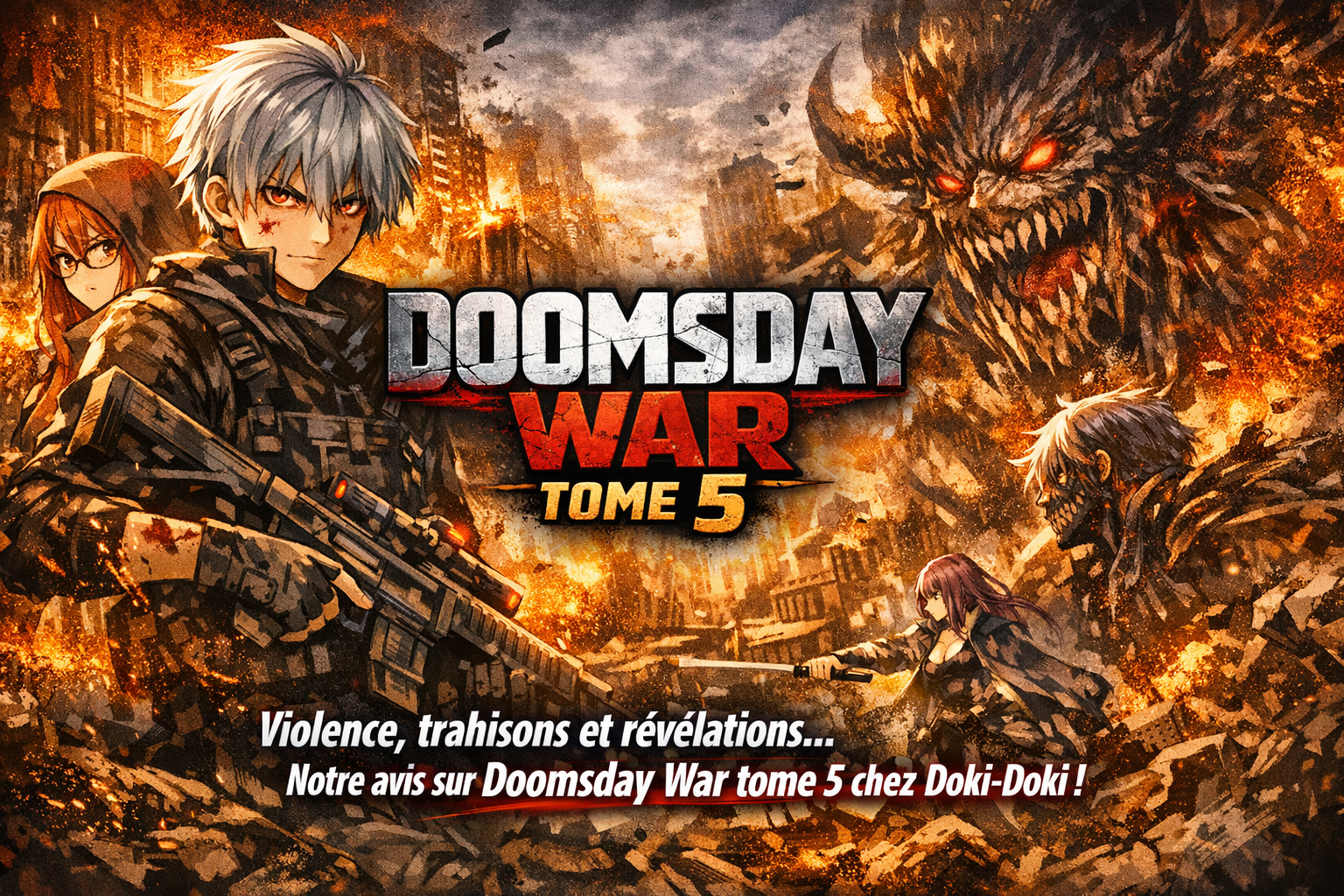 Doomsday War tome 5 - mise en avant