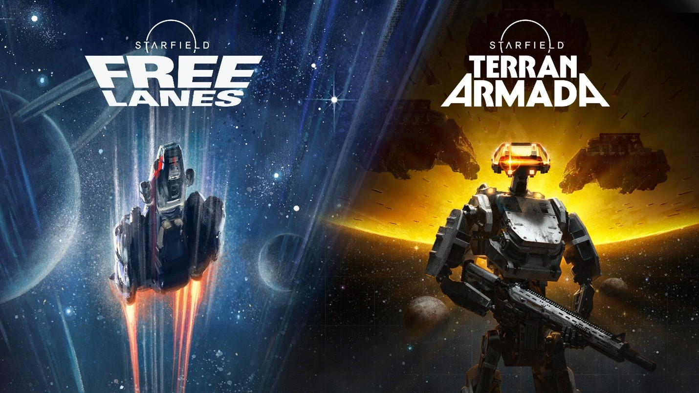 Starfield est disponible sur PlayStation 5 ainsi que les DLC Terran Armada et Free Lanes