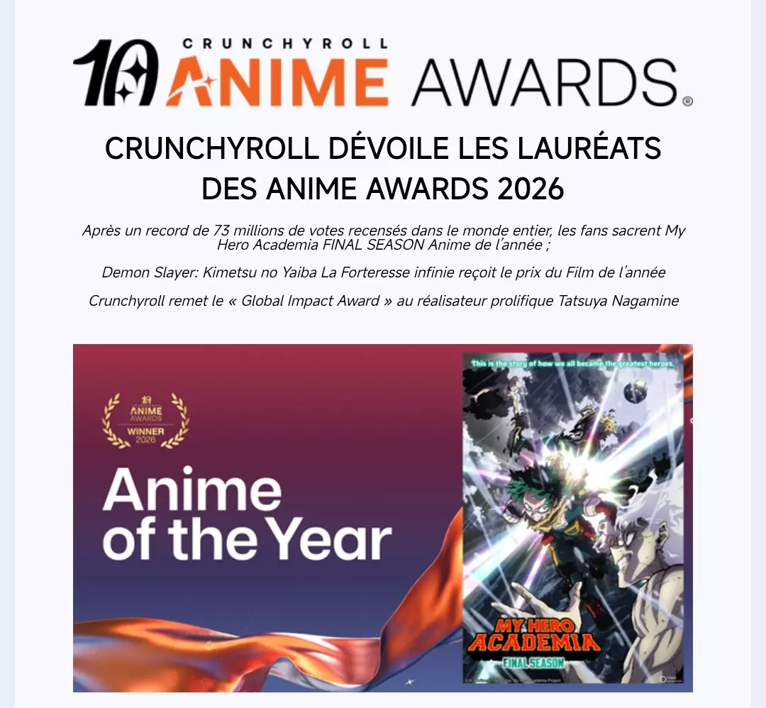 Anime Awards 2026