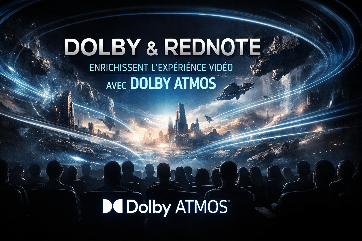 Dolby x Rednote Dolby Atmos - mise en avant