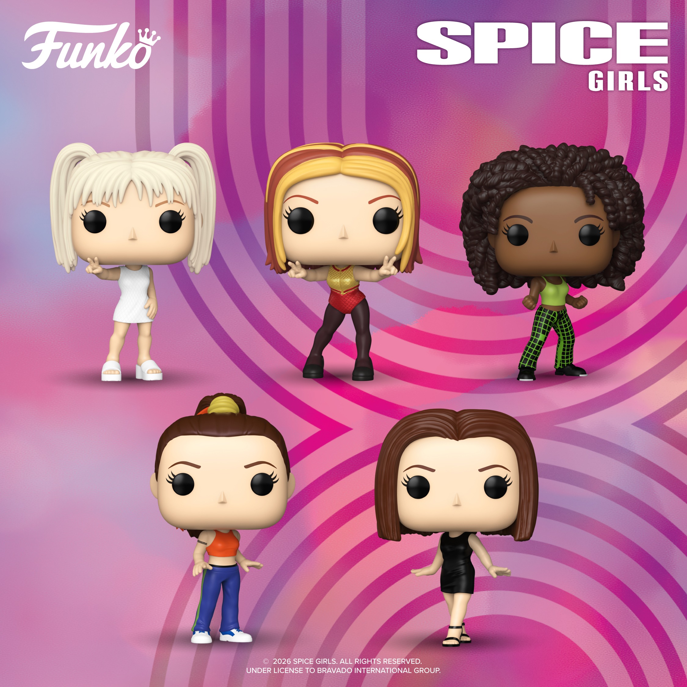 Funko Pop Spice Girls - mise en avant
