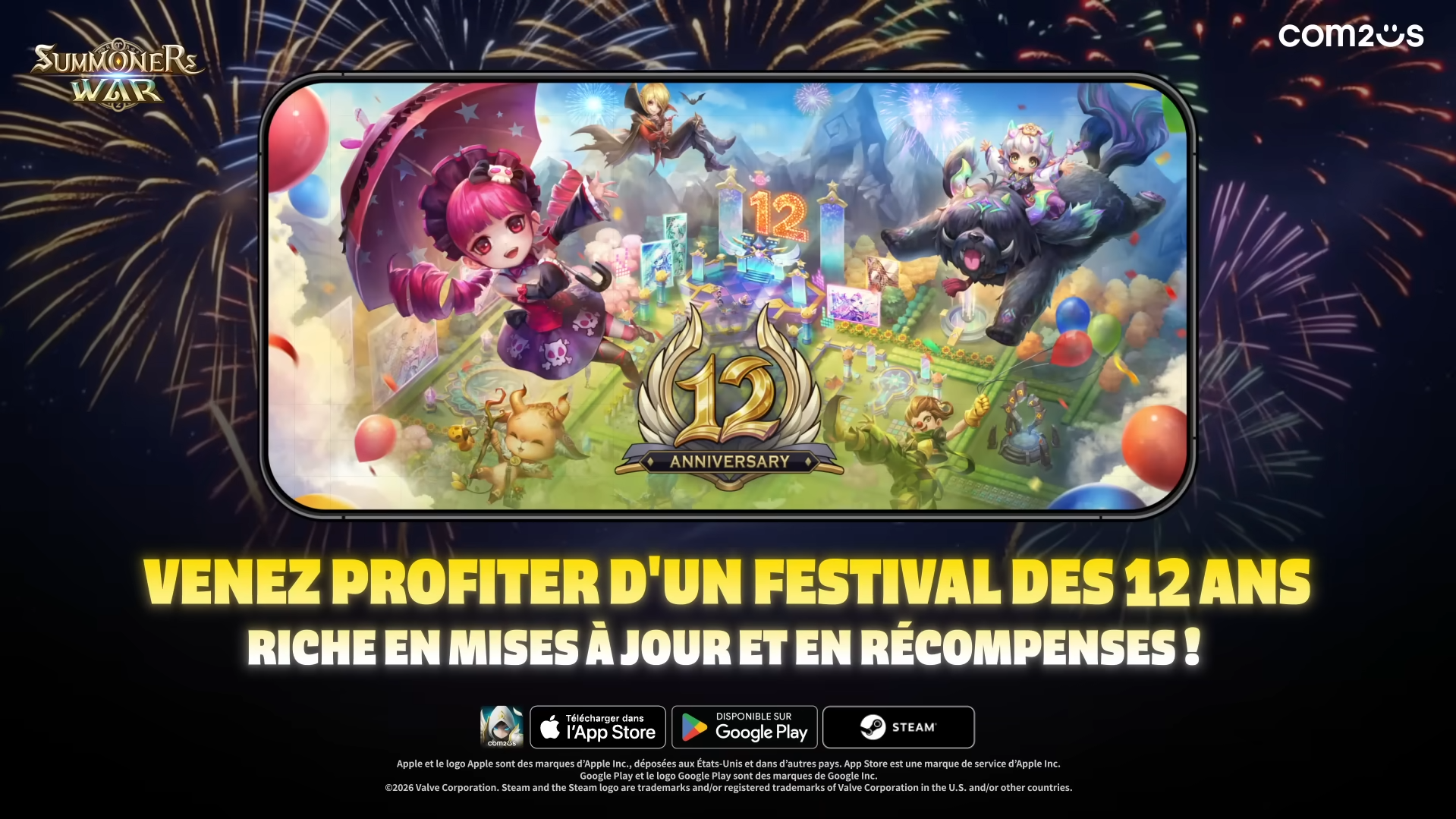 [Summoners War: Sky Arena] 3 grosses infos de la part de Com2uS