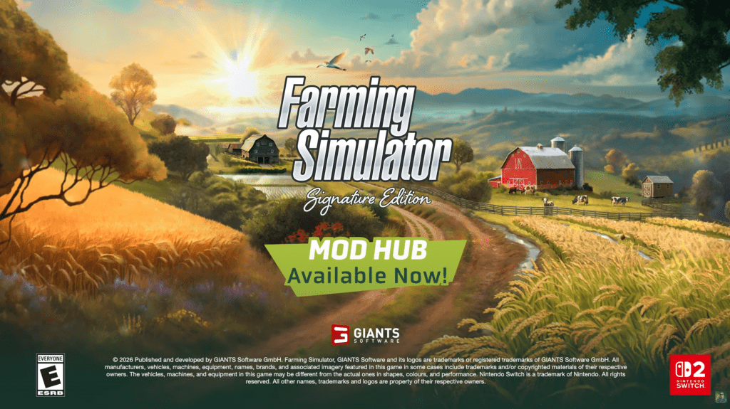 [Farming Simulator: Signature Edition] Le ModHub disponible sur Switch ...