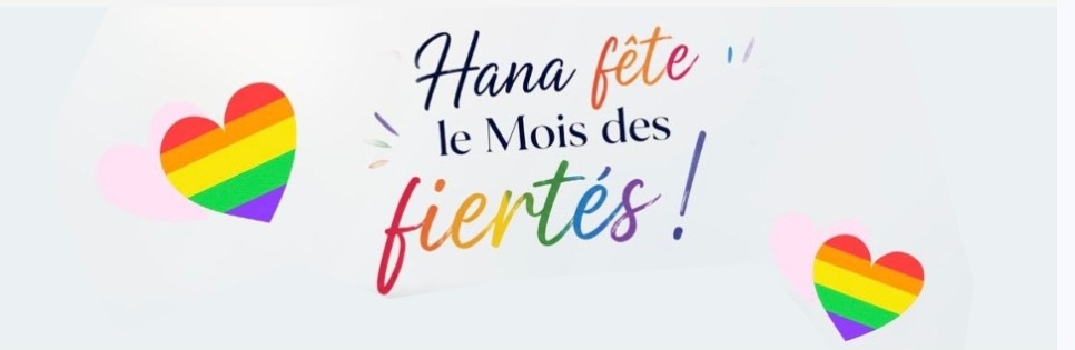 Hana mois des fiertés