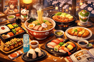 La cuisine de l’animation japonaise - MISE EN AVANT