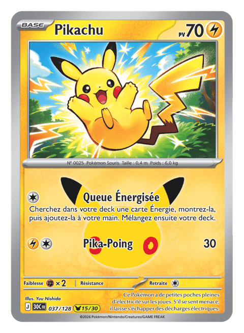 [Pokémon] La nouvelle extension du Jeu de Cartes à Collectionner Pokémon se dévoile enfin, célébrant 30 ans d’une aventure devenue emblématique.