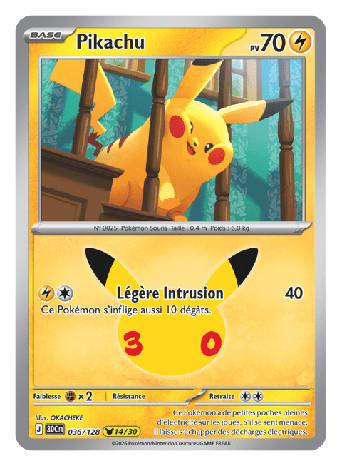 [Pokémon] La nouvelle extension du Jeu de Cartes à Collectionner Pokémon se dévoile enfin, célébrant 30 ans d’une aventure devenue emblématique.