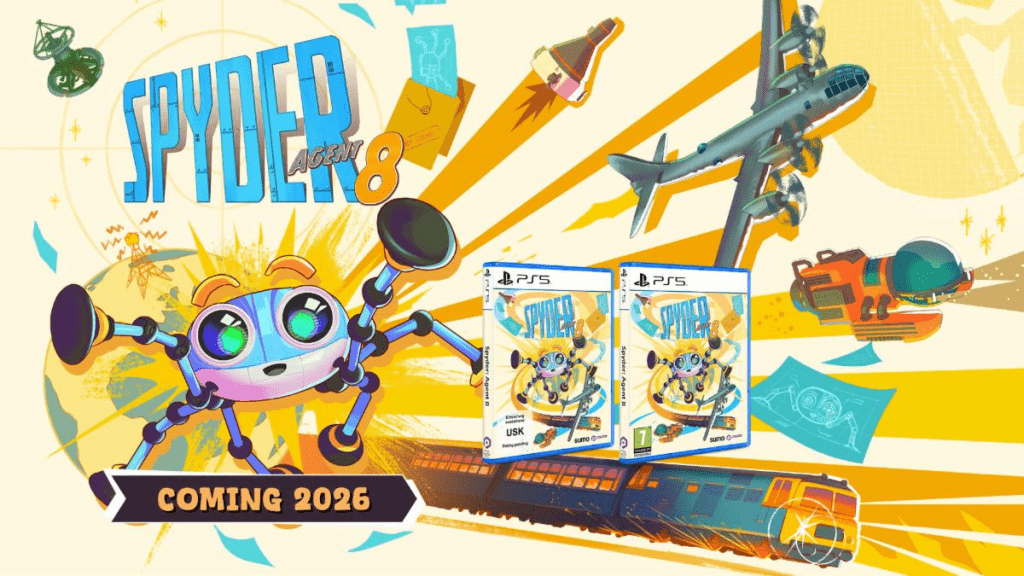 [Spyder: Agent 8] Le petit robot-araignée en mission pour sauver le monde sortira en édition physique sur PlayStation 5 !