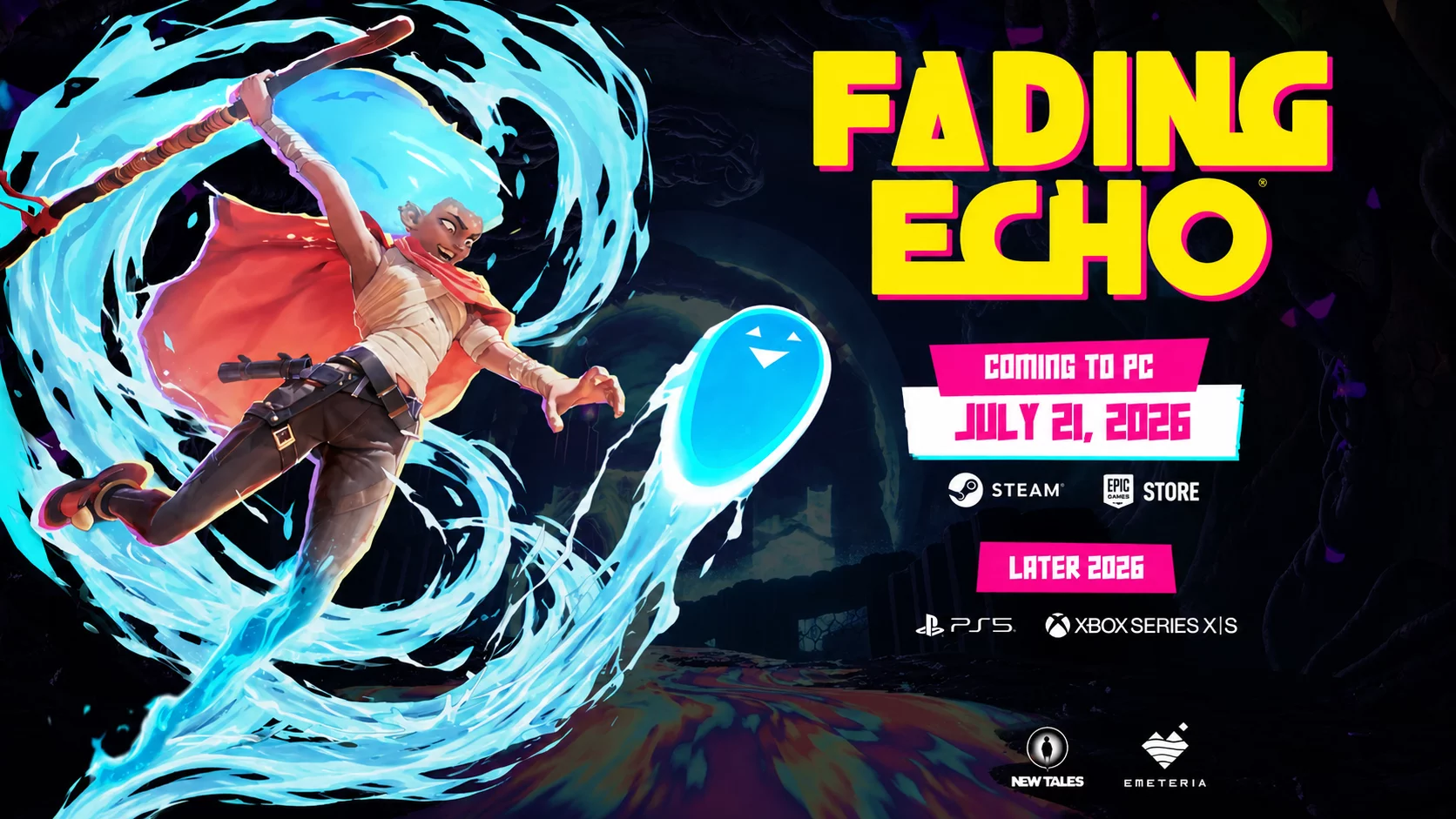 [Fading Echo] La date de sortie annoncée : rendez-vous sur PC le 21 juillet 2026 !