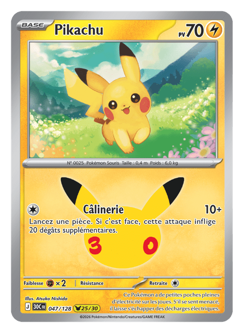 [Pokémon] La nouvelle extension du Jeu de Cartes à Collectionner Pokémon se dévoile enfin, célébrant 30 ans d’une aventure devenue emblématique.