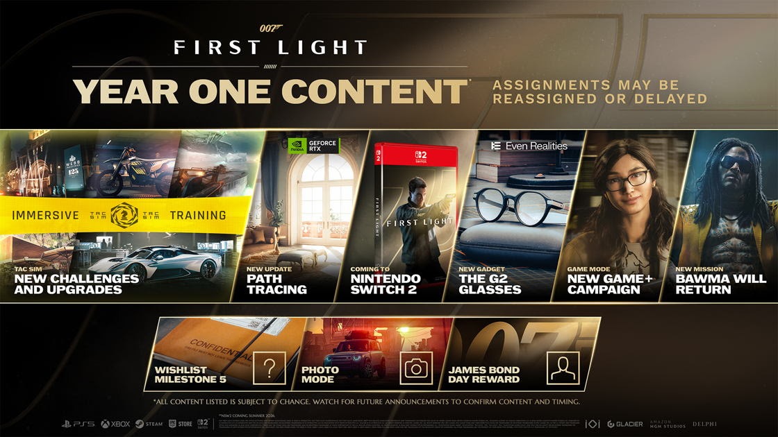 [007 First Light] Le jeu franchit les 2,7 millions d'exemplaires vendus en une semaine !