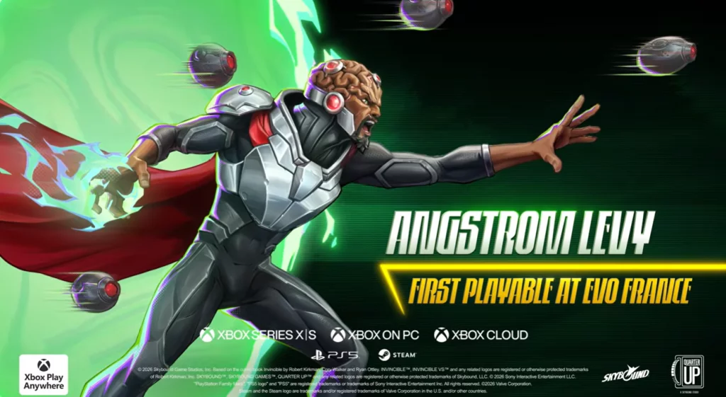 [Invinsible VS] Angstrom Levy, le trailer de la Saison 1 et plus encore !