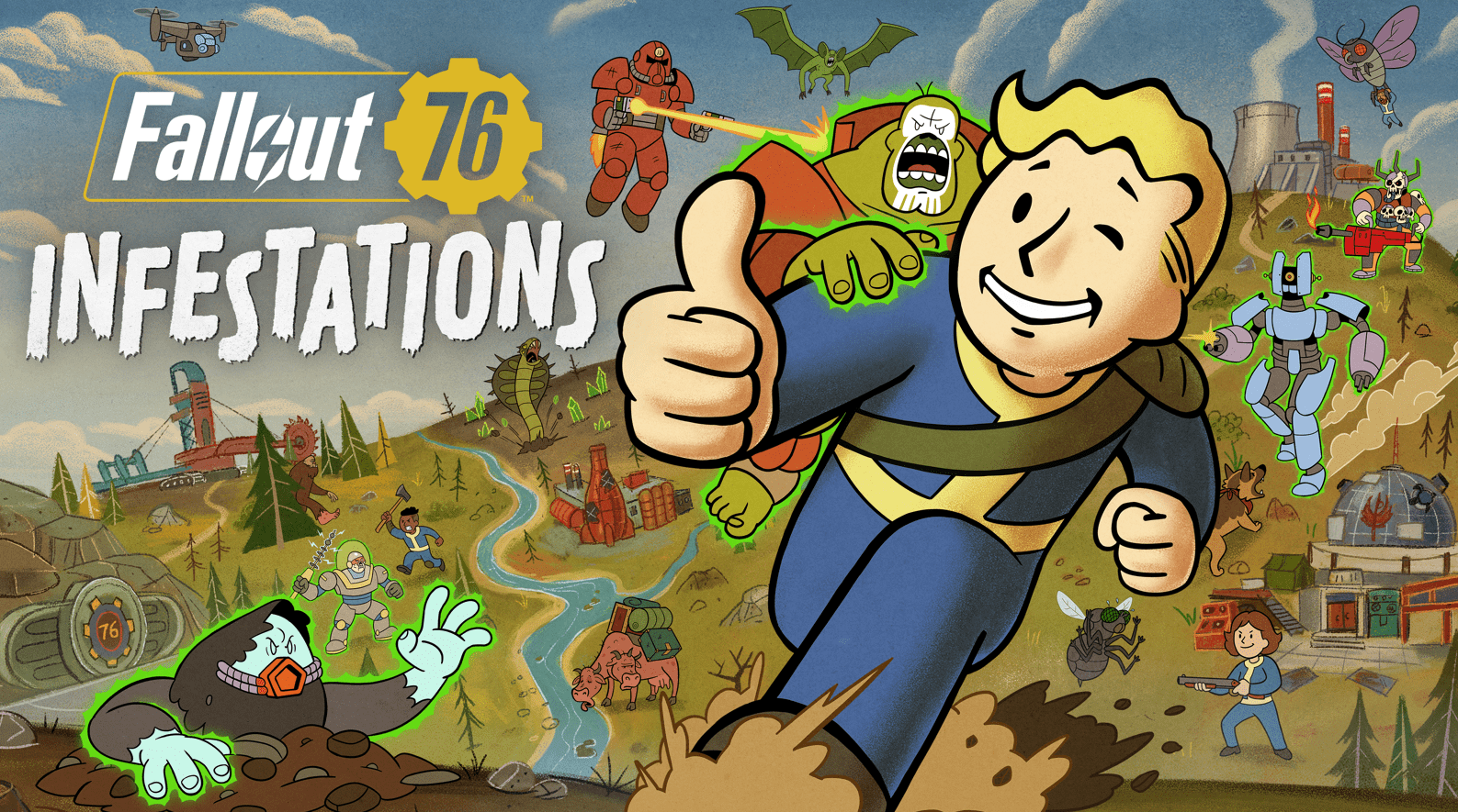 [Fallout 76] Déjà disponible : Infestations s’abat sur les Appalaches !
