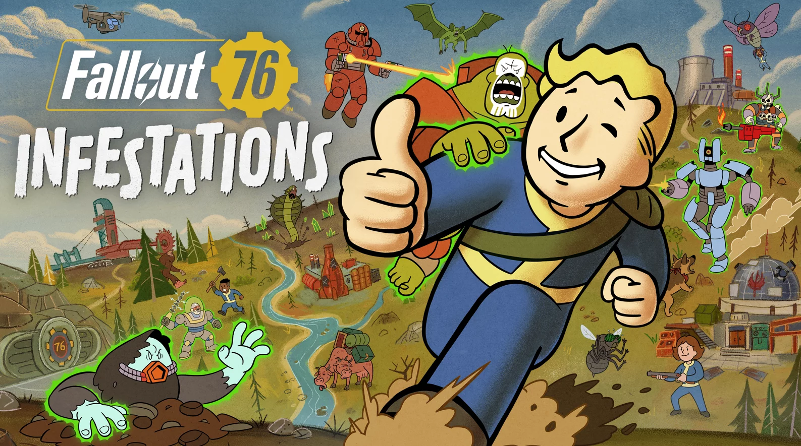 [Fallout 76] Déjà disponible : Infestations s’abat sur les Appalaches !