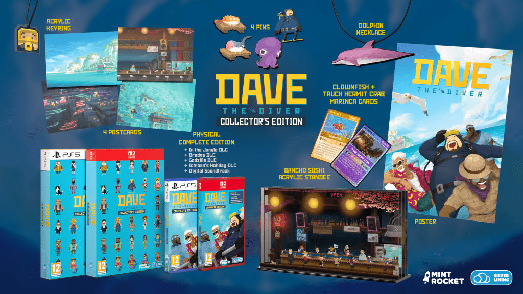 [Dave The Diver] se jette à l'eau : les éditions physiques Complete et Collector pour Switch 2 et PS5 sortiront le 8 octobre !