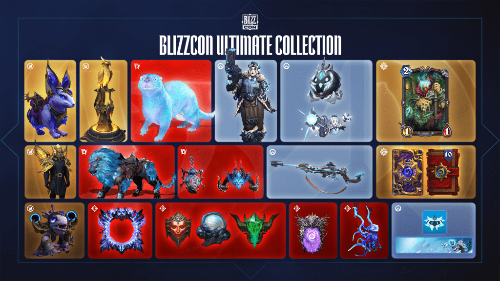 BlizzCon 2026 - lots numériques - ultimate collection