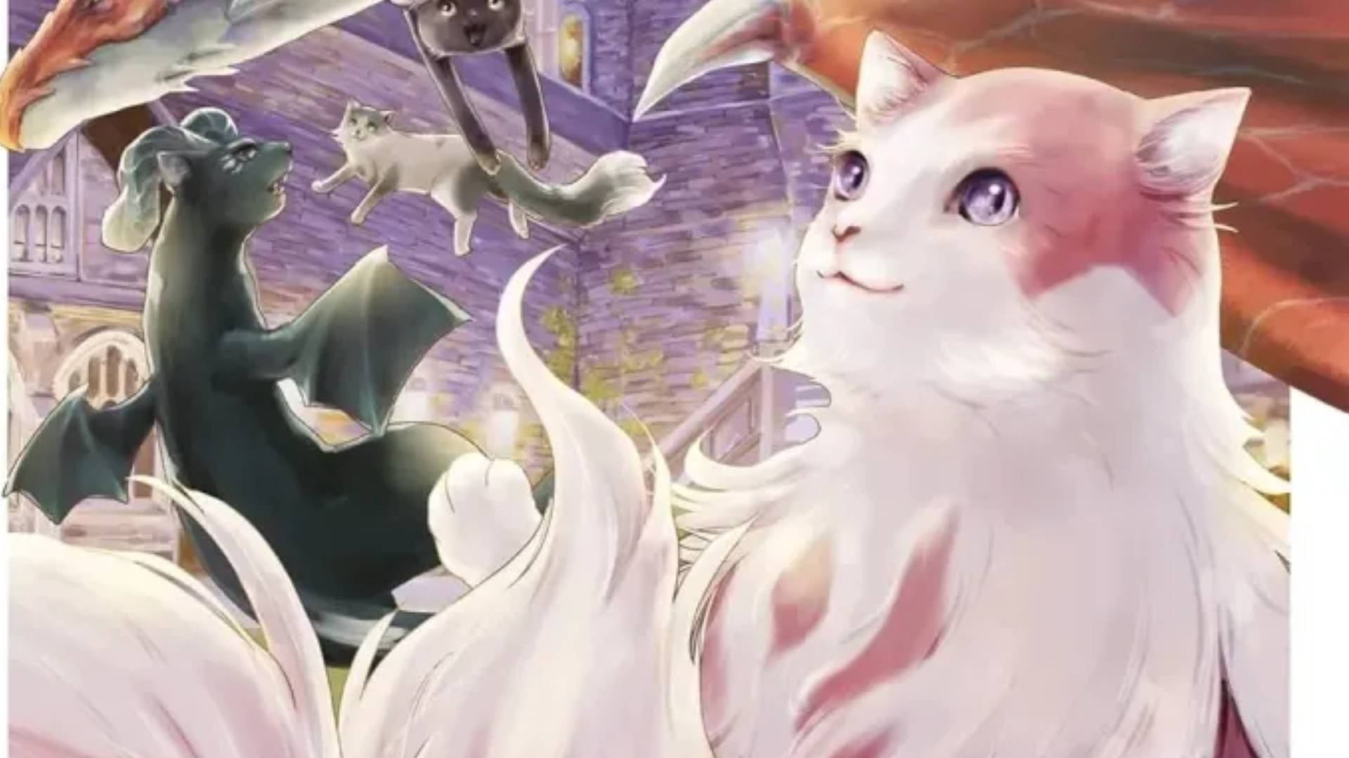 cats and dragon mise en avant
